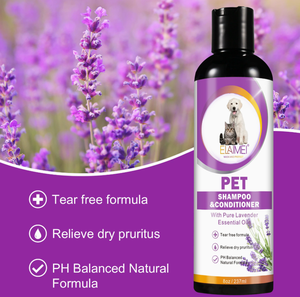 Shampoo <span class=keywords><strong>anti</strong></span>-puces et <span class=keywords><strong>anti</strong></span>-tiques ELAIMEI pour animaux de compagnie, shampooing professionnel sûr, naturel, biologique, végétalien pour chats et chiens, <span class=keywords><strong>anti</strong></span>-démangeaisons - Product Image 3