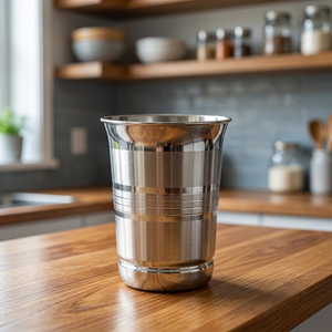 Verre à bière en acier inoxydable, design minimaliste, durable, pour cocktails et fêtes, SWAGAT TUMBLER - Product Image 2