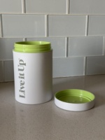 Boîte à poudre de légumes verts en métal sans BPA, conteneur de stockage hermétique en acier inoxydable de qualité supérieure pour les légumes verts quotidiens