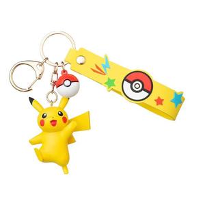 Lindo Llavero de Muñeco de Peluche de Pokémon <span class=keywords><strong>Pikachu</strong></span> y Psyduck, Colgante para Coche y Bolso, Regalo Promocional - Product Image 5