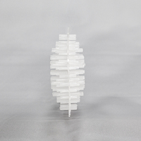 PP Kunststoff Igel Ball 40mm Igel-Ring Bio-Filtermedium für Abwasserbehandlung