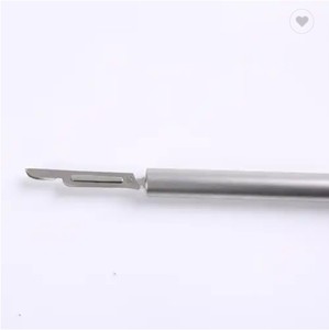 10mm/5mm alta qualidade venda quente reutilizáveis afiados instrumentos cirúrgicos laparoscópio aço inoxidável faca do duto biliar - Product Image 5