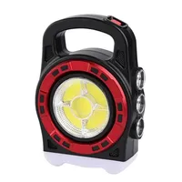 Projecteur et lampe de poche rechargeables USB à énergie solaire haut de gamme, offrant un éclairage puissant et une fonctionnalité polyvalente