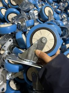 Chariot à main pliable à plate-forme à quatre roues avec capacités de support OEM 150kgs & 300kgs <span class=keywords><strong>Dolly</strong></span> Trailer Shopping Cart Wagon - Product Image 4