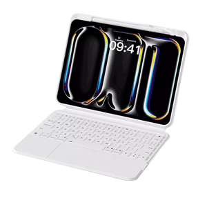Étui pour tablette avec clavier, clavier magique réglable en hauteur pour <span class=keywords><strong>iPad</strong></span> Pro 11 pouces Air6, étui de protection détachable - Product Image 2