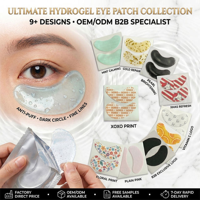 Fast Shipping Revitalizing Hydrogel Eye Patches Glycerin Hyaluronic Acid Dark Circles Puffiness Relief All Skin Types Low Price