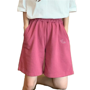 EVERGLOW Women's High Waist <b>Knitted</b> Bermuda Shorts 2026 Summer Eco-Friendly Breathable 100% Polyester Casual Loose Fit Running - Product Image 1