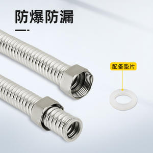 Conector en T Roscado de 6 Puntos, Acero Inoxidable 304, para Tubería Corrugada, Entrada de Agua Fría y Caliente, Accesorios de Cobre para Mangueras de Plomería - Product Image 4