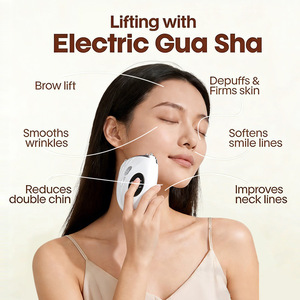 Bianstone <b>Mini</b> Facial Massager 2 In 1 Electric Meridian Brush With Heat And <b>Vibration</b> For Face Care - Product Image 2