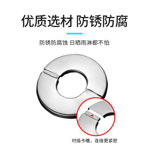 Zhan Han Stainless Steel Hole <b>Cover</b> JY111 For Angle Valves Shower <b>Heads</b> Faucets Pipe Openings Wall Holes - Product Image 3