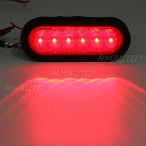 2 Luces Traseras LED de 12V para Remolque, Luz de Señalización, Luz de Freno para Camión, Camioneta, Tractor, Autobús, Caravana - Product Image 2