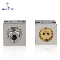 Module de diode laser couplé à fibre de sortie industrielle 4W 435nm longueur d'onde coaxiale enfichable diodes 150um montées en surface pour