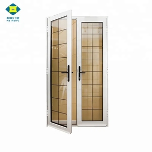 <span class=keywords><strong>Porte</strong></span> à battant isolée pour <span class=keywords><strong>entrée</strong></span> principale, design moderne en aluminium <span class=keywords><strong>avec</strong></span> verre, ouverture latérale pour salle de bain - Product Image 5