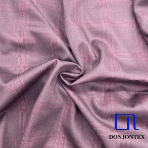 Пряжа из дышащего бамбука, полиэстера, спандекса, окрашенная ткань с клетчатым узором для мужских и женских рубашек для мальчиков и девочек - Product Image 4