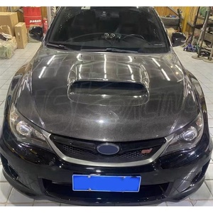 Capó de Fibra de Carbono para <span class=keywords><strong>Subaru</strong></span> <span class=keywords><strong>Impreza</strong></span> <span class=keywords><strong>WRX</strong></span>/STI 10.ª Generación, Cubierta del Motor, Capó Delantero, Kit de Carrocería, Parachoques - Product Image 3