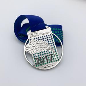 定制马拉松奖牌OEM ODM定制木制框架纪念品奖牌 - Product Image 2