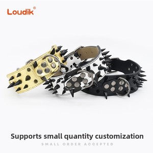 Collar <span class=keywords><strong>de</strong></span> Perro con Púas para Razas Potentes, Collar Antimordiscos con Púas <span class=keywords><strong>de</strong></span> Diente <span class=keywords><strong>de</strong></span> Lobo con Patrón <span class=keywords><strong>de</strong></span> Cocodrilo, Apto para <span class=keywords><strong>Cane</strong></span> <span class=keywords><strong>Corso</strong></span> Neapolitan - Product Image 5
