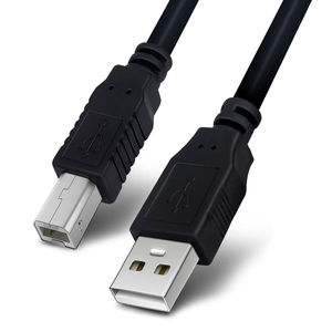 USB 2.0 AM để bm máy in phí Cáp sạc truyền dữ liệu cho máy in máy tính 1.5M Đen - Product Image 1