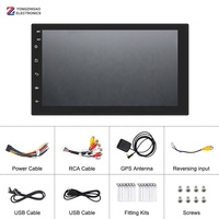 Voyeego 7 pouces Pioneer Car DVD Player Double 2 Din Stereo Android Dvd Player Bt Universal Head Unit Screen avec Gps Multimedia