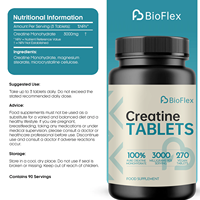 Comprimés de créatine monohydrate 3000 mg du fabricant chinois – Vente en gros, OEM, marque privée pour la masse musculaire des adultes