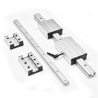 Guide linéaire LGD6 à double axe en aluminium robuste en vente en gros Rail de glissière résistant à l'usure Glissière de verrouillage à rouleaux LGB pour les industries CNC