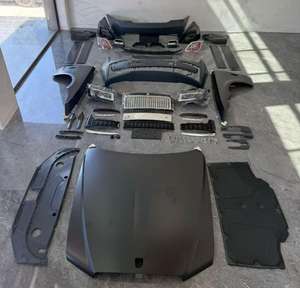 Pour Rolls-Royce Ghost de <span class=keywords><strong>1</strong></span>ère à 4ème génération, mise à niveau de l'ancien au nouveau, kit carrosserie FRP 10-14 à 24 avec pare-chocs avant, calandre, capot moteur - Product Image 1