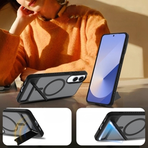 Caso Del <span class=keywords><strong>Tel</strong></span>éfono De Soporte Invisible Stand pour Google <span class=keywords><strong>Pixel</strong></span> 9 9Pro antichoc sans fil chargeur coque de téléphone Style d'affaires - Product Image 6