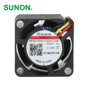 Ventilador Axial de Refrigeración SUNON MF20100V4-1Q04C-G99 Eléctrico OEM/ODM 20x20x10mm 5VDC 0.13W con Rodamiento Vapo para Gabinetes e Inversores - Product Image 1