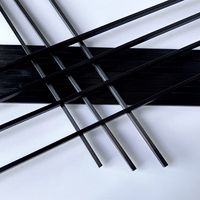 Tiges de cou en Fiber de carbone de 440mm, 460mm, renfort de cou de guitare, raidisseur de cou de guitare pour pièces de guitare électrique basse