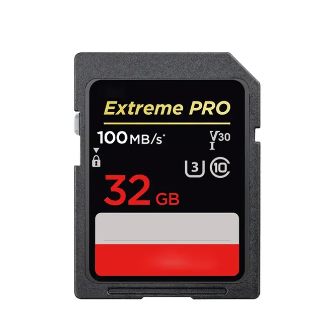 XC SD Plastic SD Card 128GB/64GB/256GB/32GB Class 10 UHS-I 120M/S for Camera