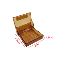 Offre Spéciale : Boîte de Rangement Rectangulaire Multifonctionnelle en Plastique PS pour Ampoules Médicales Jetables de 1 ml, Anti-Lumière, Multi-Spécifications, pour Injections