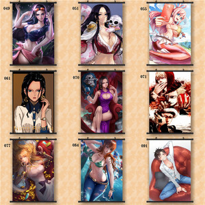 Prix usine personnalisé imperméable à l'eau écologique toile affiche pièce japonaise Anime affiche mur défilement Art Anime suspendu photo - Product Image 2