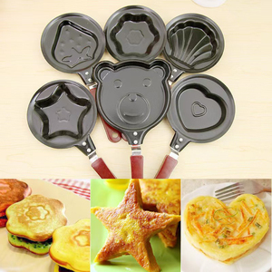 Nonstick หม้อทอดไข่อาหารเช้ารูปร่างน่ารักมินิกระทะทอดไข่มัลติฟังก์ชั่มินิ - Product Image 2