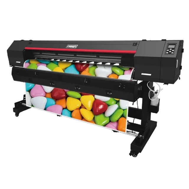 Digital Printer 1.6m 1.8m Dx5 I3200 Xp600 Print Head Plotter Large Format Canvas Vinyl Banner Poster Inkjet Eco Solvent Printer