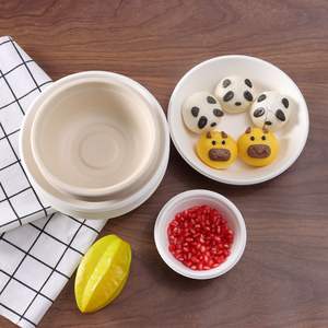 ชามชานอ้อยแบบใช้แล้วทิ้งย่อยสลายได้เป็นมิตรกับสิ่งแวดล้อมกระดาษเกรดเชิงพาณิชย์ออกแบบได้ตามต้องการ - Product Image 5