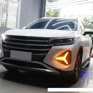MRD Front bumper lights For GAC Trumpchi GS4 2020-2021 Fog lamp set front bumper lights with white fog light with harness