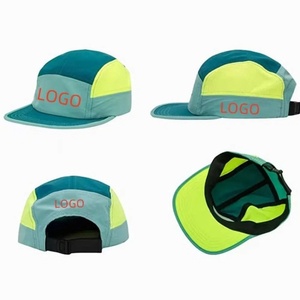 Gorras de Campamento Personalizadas con Bordado, 5 Paneles, Sin Estructura, con Logotipo Bordado, Gorras de Poliéster para Correr en Diferentes Colores para Hombre - Product Image 2