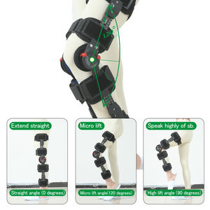 Rodillera Articulada Ligera, Flexible, Ajustable <span class=keywords><strong>en</strong></span> Posición y Ángulo, Soporte Funcional Ortopédico para la Pierna con <span class=keywords><strong>Osteoartritis</strong></span> - Product Image 2