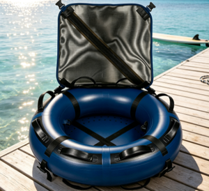 Bouée gonflable triangulaire en PVC épais de haute qualité pour marqueur de parcours gonflable, boule flottante pour événements aquatiques - Product Image 1