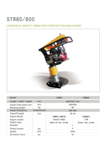 Nhà Máy bán hàng trực tiếp xăng nhảy Jack <span class=keywords><strong>compactor</strong></span> rung đất rammer đất tamping máy với lõi thành phần động cơ - Product Image 4