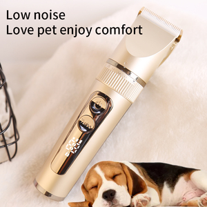 Potente Kit di toelettatura senza fili ricaricabile per cani e gatti USB peli di animali domestici per Clipper per auto nuovi capelli elettrici per Clipper - Product Image 6
