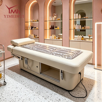Table de massage électrique de luxe à 2 moteurs pour salon de beauté, avec matelas hydroélectrique rempli d'eau – Offre spéciale