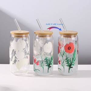 Taza <span class=keywords><strong>de</strong></span> cristal con cubierta <span class=keywords><strong>de</strong></span> madera que cambia <span class=keywords><strong>de</strong></span> color mágica personalizada, capacidad <span class=keywords><strong>de</strong></span> 16 oz, lata clásica en forma <span class=keywords><strong>de</strong></span> logotipo <span class=keywords><strong>de</strong></span> <span class=keywords><strong>amor</strong></span>, lata <span class=keywords><strong>de</strong></span> cerveza, tapa <span class=keywords><strong>de</strong></span> cristal, fiesta <span class=keywords><strong>de</strong></span> paja - Product Image 1