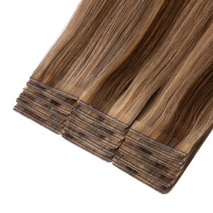 Qingdao <span class=keywords><strong>Haohao</strong></span> Top qualité 100% cheveux humains vierges génie ruban dans les extensions de cheveux cheveux européens - Product Image 2