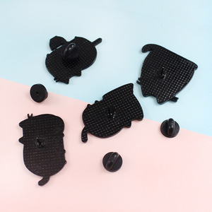 Spille smating mangia Noodles spilla in lega di gatto Gluttony distintivo con risvolto divertente spilla con spaghetti per animali - Product Image 5