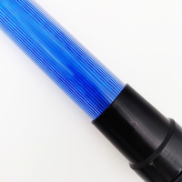 Control de seguridad Varilla de tráfico Bastón de señal de tráfico intermitente LED Varita DE SEGURIDAD estroboscópica roja y azul