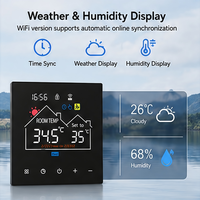 Termostato Inteligente WiFi con Bluetooth, Control por Voz Alexa y ±1 ° Precisión de Temperatura en Grados Celsius