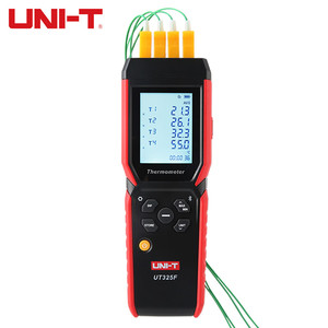 Termómetro Digital UNI-T de 4 Canales UT325F, Medidor de Temperatura con Termopar Tipo J/T/E/R/S/N/K, Transmisión de Datos - Product Image 3