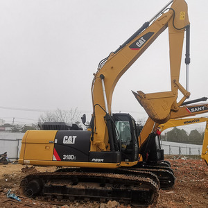 Excavadora de cadenas CAT 318D usada, original de Japón, Caterpillar 318D, pocas horas de trabajo, sin fugas de aceite, excavadora hidráulica - Product Image 1