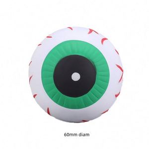 ของขวัญส่งเสริมการขาย ลูกบอลโฟม PU รูปทรงลูกตา ของเล่นบีบคลายเครียด - Product Image 6